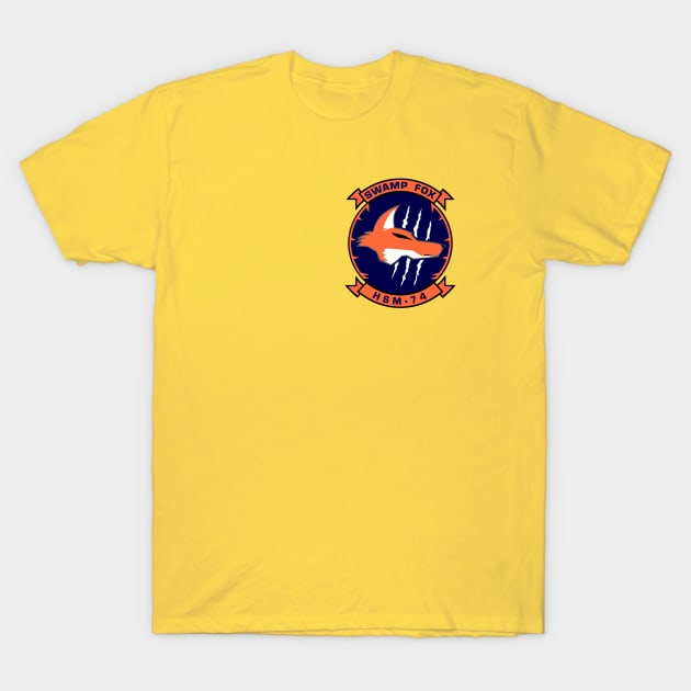 Helicopter Maritime Strike Squadron 74 (HSM-74). T-Shirt by Airdale Navy